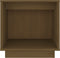 vidaXL - Nachtkastje - 40x30x40 - cm - massief - grenenhout - honingbruin