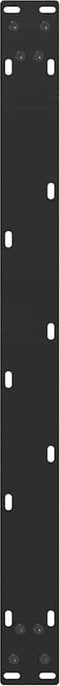 vidaXL - Salontafelpoten - 2 - st - U-vormig - 60x(42-43) - cm - staal - zwart