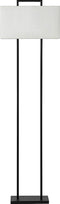 Atmooz - Vloerlamp Matera - E27 - Staande Lamp - Stalamp - Woonkamer / Slaapkamer - Wit - Hoogte : 161cm - Metaal