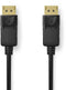 Nedis CCGL37014BK30 - DisplayPort-kabel 1.4 - 300 cm - Zwart