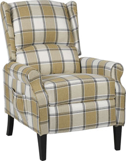 vidaXL Fauteuil stof groen