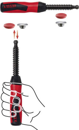 Bessey 3101186 Handgreep van 2-componenten kunststof