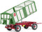 Wiking 077866 Schaal 1 Aanhanger Kröger HKD 302, wit