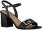 GUESS Mack - Dames Sandalen met Blokhak - Zwart - Maat 39