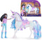 Unicorn Academy – Pop Layla & Eenhoorn Glacier - met 2 rijaccessoires en borstel - Speelfigurenset