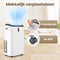 Komodo Frosty 12000 BTU - Mobiele Airco - 3 in 1 Koelen Luchtontvochtiger - Wit