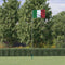 vidaXL - Vlag - met - vlaggenmast - Italië - 5,55 - m - aluminium