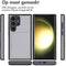 iMoshion Hoesje Geschikt voor Samsung Galaxy S24 Ultra Hoesje - Ruimte voor 2 pasjes - iMoshion Backcover met pasjeshouder - Grijs