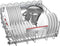 Bosch SMV8TCX01E - Vaatwasmachine Serie 8 - 14 couverts - 8 programma's - 41-43 dB(A)