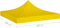 vidaXL Partytentdak - 270 g/m² - 3x3 m - Geel