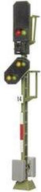 Viessmann Modelltechnik 4014 H0 Lichtsein Met voorsein Bloksein Kant-en-klaar model DB