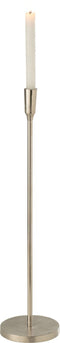 J-Line kandelaar - metaal - zilver - medium