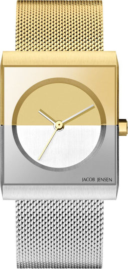 Jacob Jensen 526 Classic - Dameshorloge - Bicolor - Diameter 24 mm