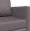 vidaXL - Ligbed/Sofa - 2-in-1 - Grijs - 124x71x78 - cm - Kunstleer