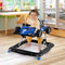Coast 4-in-1 Loopwagen - Verstelbaar 51/53/55 cm - Speelconsole - Blauw