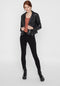 Pieces PCKITTE SS TOP NOOS BC - Katoenen top met korte mouwen - Copper Brown - Maat XS
