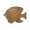 Decoratieve figuren Versa Hars Vis 17 x 14 x 29,5 cm