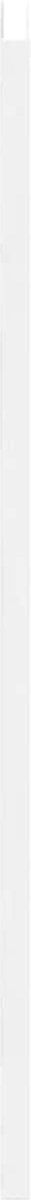 vidaXL - Draaideuren - louvredesign - 1-paar - 80x100 - cm - wit