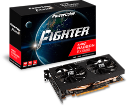 PowerColor Fighter - AMD Radeon RX 6600 - 8GB GDDR6 - Dual-fan koeling