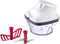 Westmark Uien-/kruidensnijder/dressingmixer, met mes en mixopzetstuk, vulvolume: 250ml, RVS, zilver, 11592260
