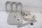 Joseph Joseph Tota - Wasmand - 3 Compartimenten 90 Liter - Ecru