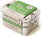 Lunchbox - RVS - 3 bakjes in 1