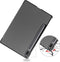 imoshion Galaxy Tab S7/S8 - Trifold Bookcase - Auto-wake functie - Grijs