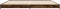vidaXL - Bedframe - bewerkt - hout - metaal - gerookt - eikenkleurig - 180x200 - cm