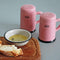 CABANAZ - zout en peper strooier, keramiek, set 2, 100 ml, roze