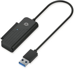 Conceptronic ABBY01B - USB naar SATA 3.0 Adapter - 6 Gbps overdrachtssnelheid - Zwart