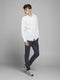 JACK&JONES JJIMARCO JJPHIL - Heren Broek - Donkerblauwe Chino met Steekzakken - Maat W32 X L34