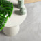 vidaXL - Vloerkleed - OVIEDO - laagpolig - 120x120 - cm - grijs