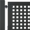 vidaXL - Poort - 105x150 - cm - staal - antracietkleurig