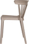 WOOOD Bliss - Eetkamerstoel - Kunststof - Taupe - 75x52x53 cm (2 stuks)
