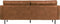 BePureHome Rodeo Bank 2-Zits - Recycle Leer - Cognac - 83x230x88