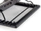 Conceptronic CNBCOOLSTAND1F - Opvouwbare koelstand - 5 hoeken - Zwart