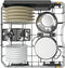 Whirlpool W8I HF58 TUS - Inbouwvaatwasser - MaxiSpace 14 couverts - Zwart