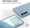 imoshion Hoesje Geschikt voor Samsung Galaxy S24 Hoesje Siliconen - imoshion EasyGrip Backcover - Lichtblauw