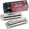Seydel Mondharmonica Blues 1847 Lightning toonsoort D - Topmerk - Hoogwaardige kwaliteit