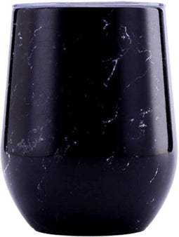 FLASKE Koffiebeker Soul Warming Cup - Marble Night - 250ml - RVS Koffiebeker to Go van 250ML