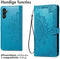 iMoshion Hoesje Met Pasjeshouder Geschikt voor Samsung Galaxy A25 / A24 - iMoshion Mandala Bookcase - Turquoise