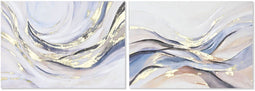 Schilderij Home ESPRIT Abstract Modern Met reliëf 100 x 3,7 x 70 cm (2 Stuks)