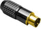 BKL Electronic 0204022 Miniatuur-DIN-connector Stekker, recht Aantal polen: 8 Zwart 1 stuk(s)