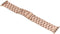 imoshion Bandje met Horlogeband inkorter - Geschikt voor Apple Watch SE (2023) - 40 mm, Apple Watch SE (2022) - 40 mm, Apple Watch 9 - 41 mm, Apple Watch 8 - 41 mm, Apple Watch 40 mm, Apple Watch 38 mm - imoshion Stalen bandje - Rosé Goud