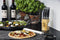 Laguiole Style de Vie Broodmes - met Stokbroodplank - Zwart