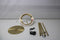 Lucide CELESTE - Vloerlamp - Ø 28 cm - LED Dimbaar 1x21W 2700K - Mat Goud / Messing