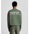 Lyle & Scott 1874 Crew Neck - Oversized Sweatshirt - Cactus Green - XXL