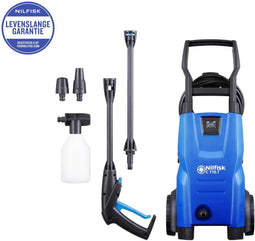 Nilfisk C 110.7-5 X-TRA EU - Hogedrukreiniger - 110 bar - 1.400W - Mobiel design