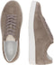 PS Poelman BARI - Lage Suède Sneakers met Witte Zool - Licht Grijs - Maat 42