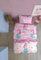 LINNICK Kinder Dekbedovertrek 100% katoen Zeemeermin - multi 140x200cm - Tiener Dekbedovertrek 1 persoons